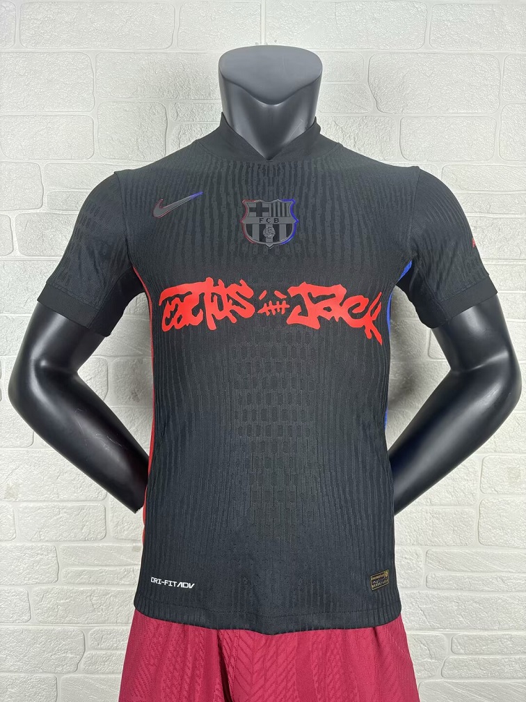 AAA Quality Barcelona 24/25 Away Black Special Jersey(Player)